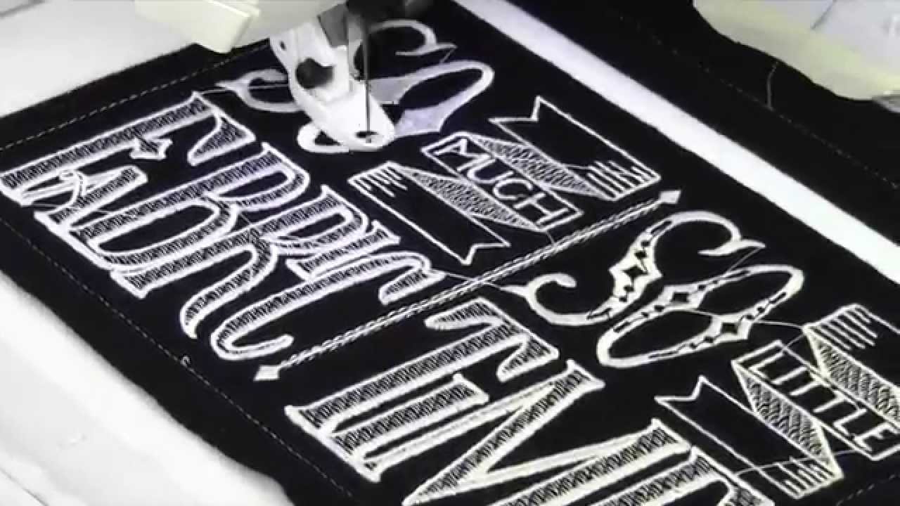 Anita Goodesign Blackboard Bag In the Hoop Embroidery Project