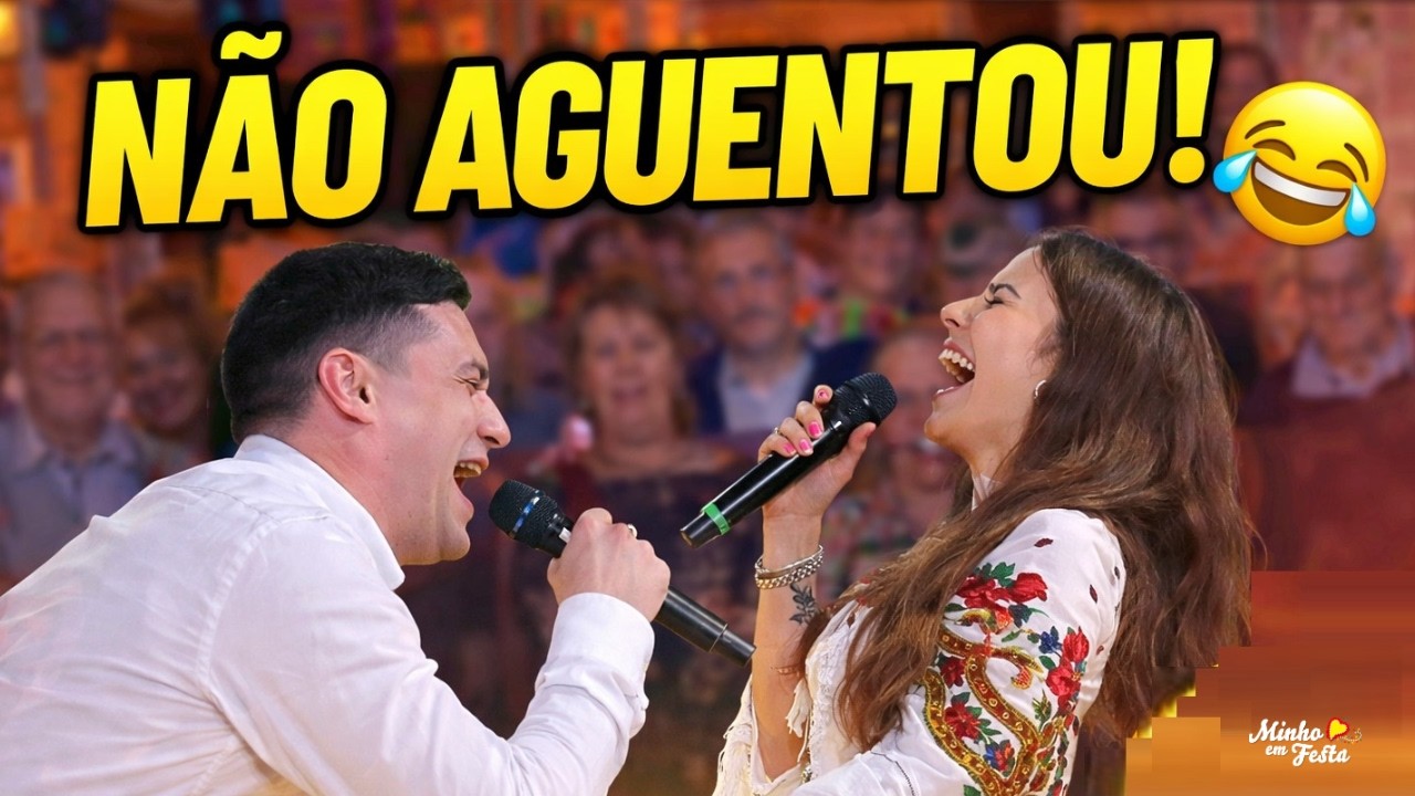 😂Cantador Disse Isto… e a Cantadeira Desatou à Gargalhada!😂