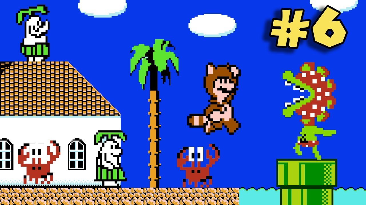 ¿Mario Sunshine en la NES? - Jugando Super Mario Bros. 3 Mix con Pepe el Mago (#6)