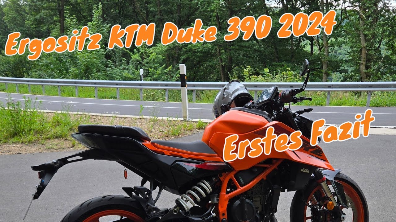Macht es Sinn? | KTM Duke 390 2024 Ergositz ausprobiert