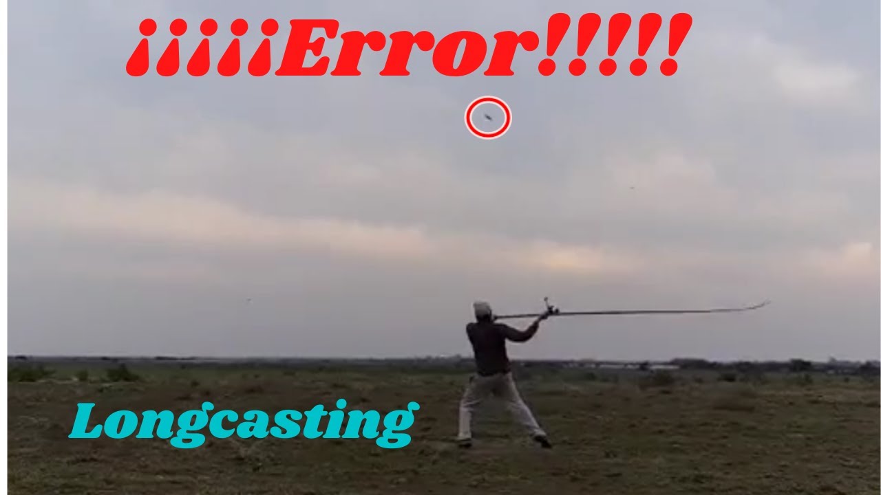 Error común en el longcasting #longcasting #pendulo #lanzamiento
