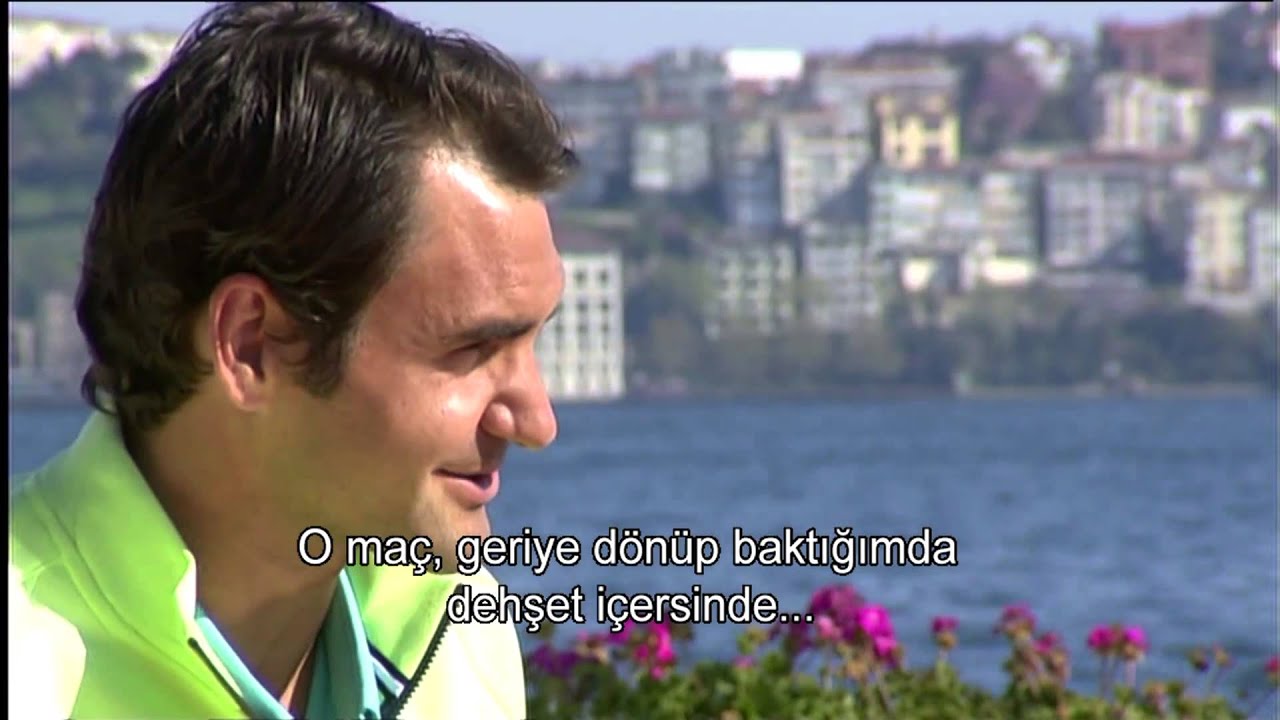 FEDERER INTERVIEW IN ISTANBUL