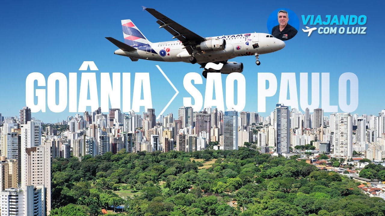 AEROPORTO DE GOIÂNIA - VOANDO PARA CONGONHAS COM O A319 (ROCK IN RIO)
