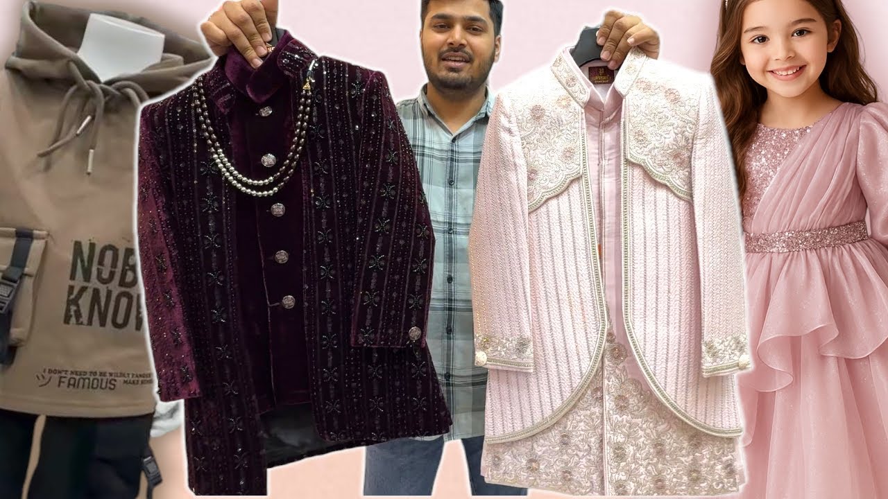 Ultimate Partywear for Boys at Rahat kids Mumbai: Coat Pant, Sherwani, & Trendy Indo-Western Looks!