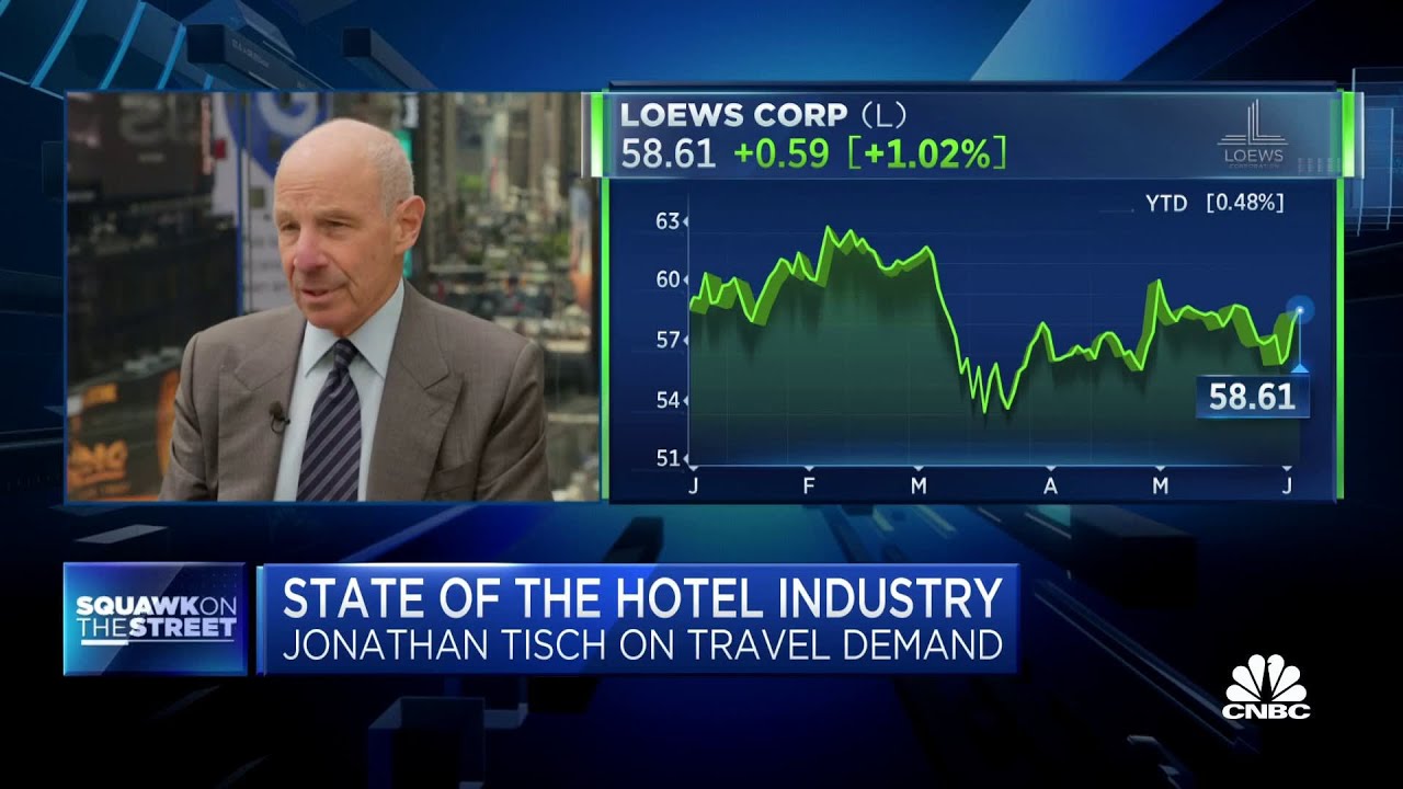 Loews Hotels CEO Jonathan Tisch: Running hotels and remaining profitable is not easy