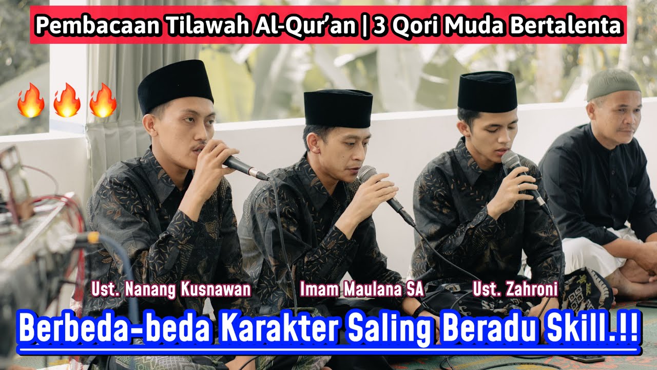 Ber-Adu Skill‼️3 Qori Muda Bertalenta | Imam Maulana | Ust. Nanang Kusnawan | Ust. Zahroni