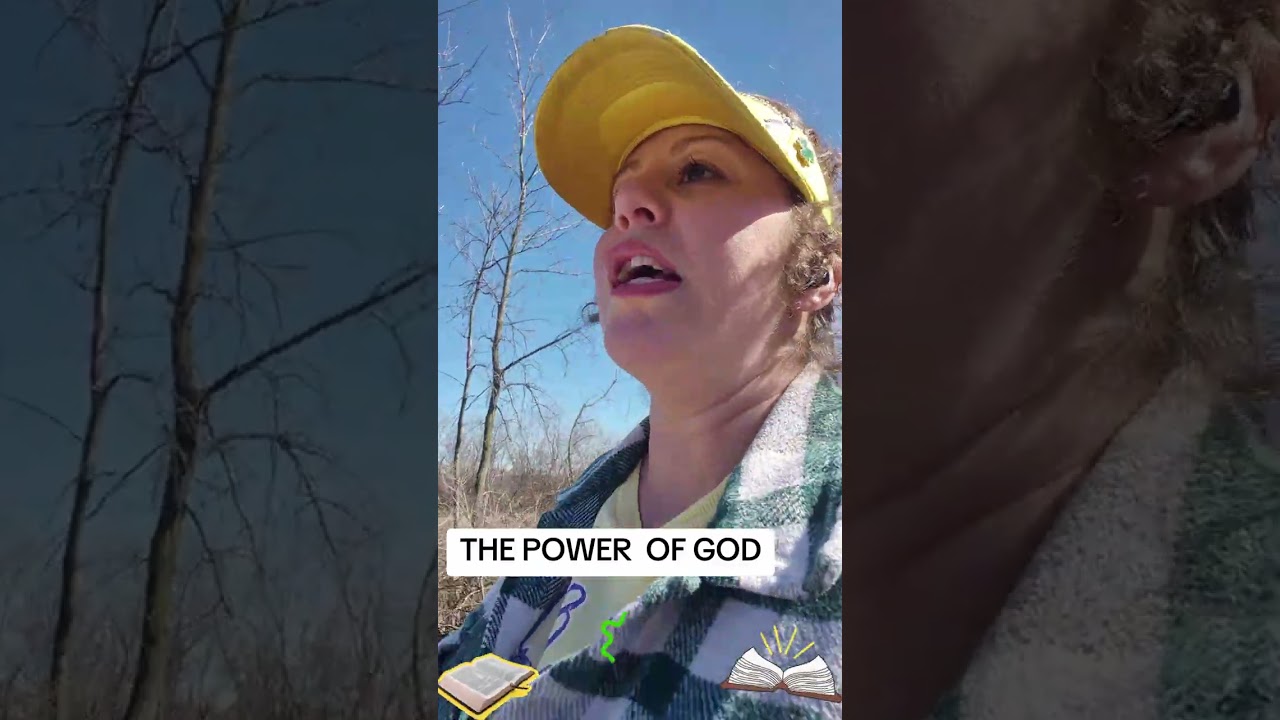the Power of God with a snake in the beginning of my spiritual  life