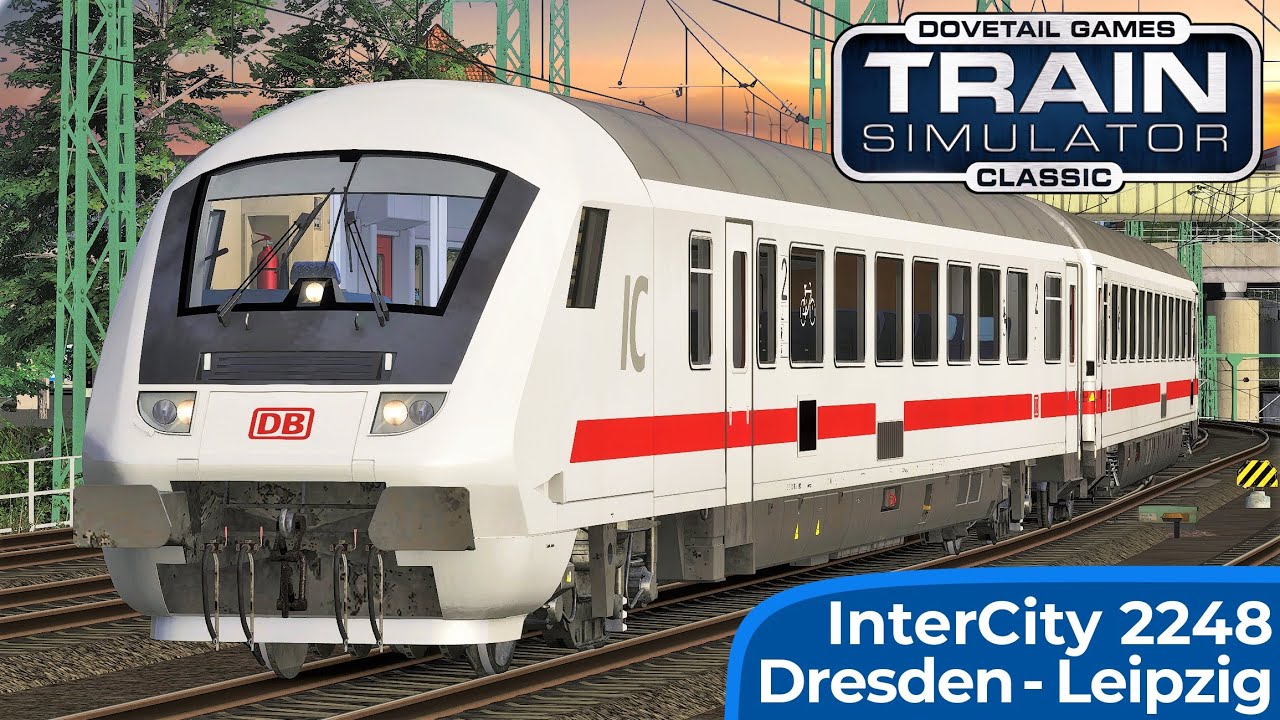 ERSATZZUG: InterCity 2248 | Dresden - Leipzig | TRAIN SIMULATOR CLASSIC | Nachtzug & BR 101 (3DZUG)