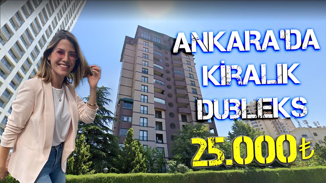 5+2 Eşyalı, Kiralık Dubleks Ev Turu | Aylık 25.000 TL