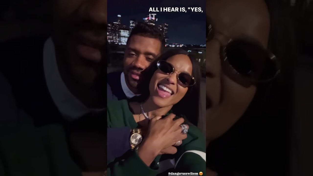 Ciara and Russell Wilson out in New York for date night