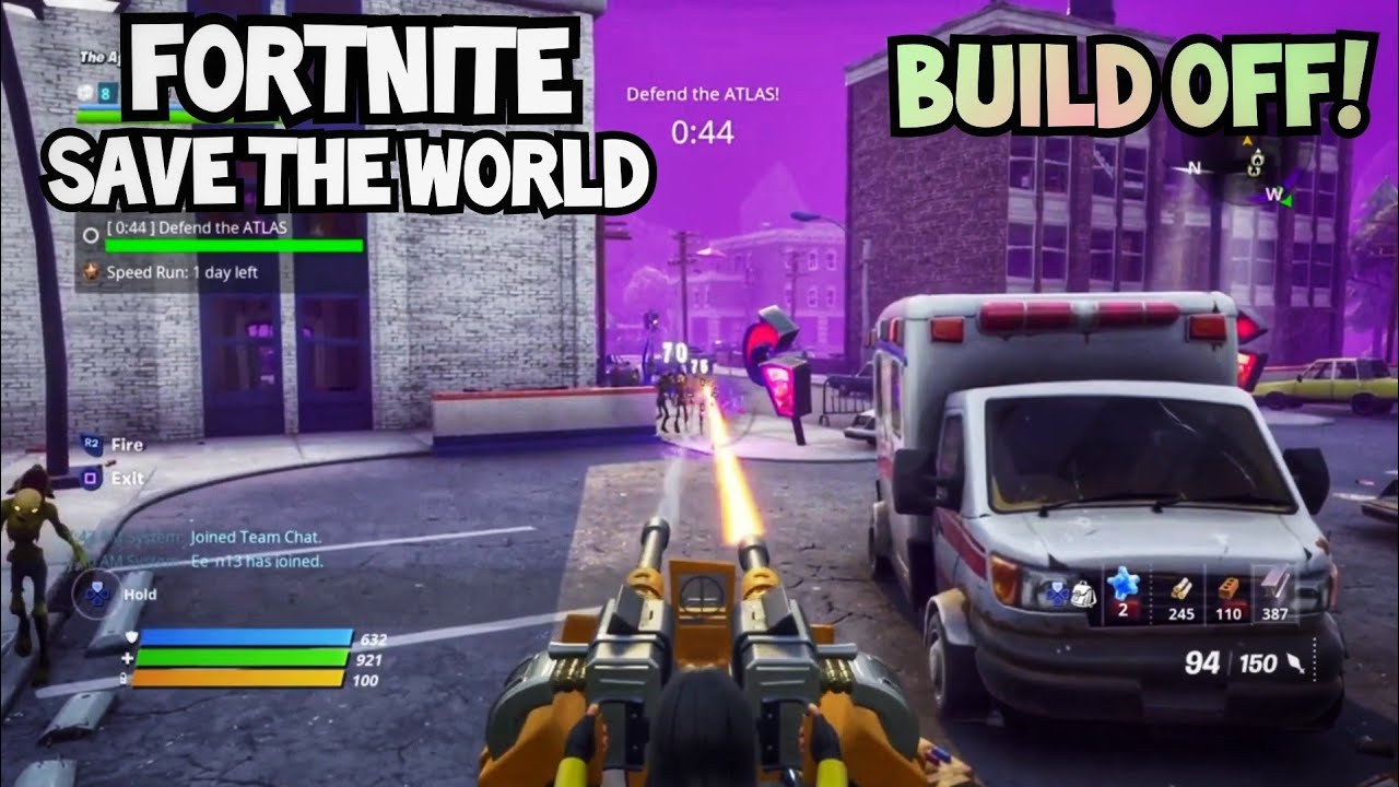 Fortnite STW:- Build Off! | Stonewood Quest 3