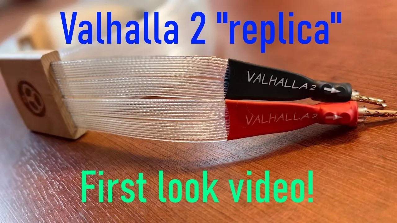 Fake Nordost Valhalla 2 - fake home of the fake gods - first look video!