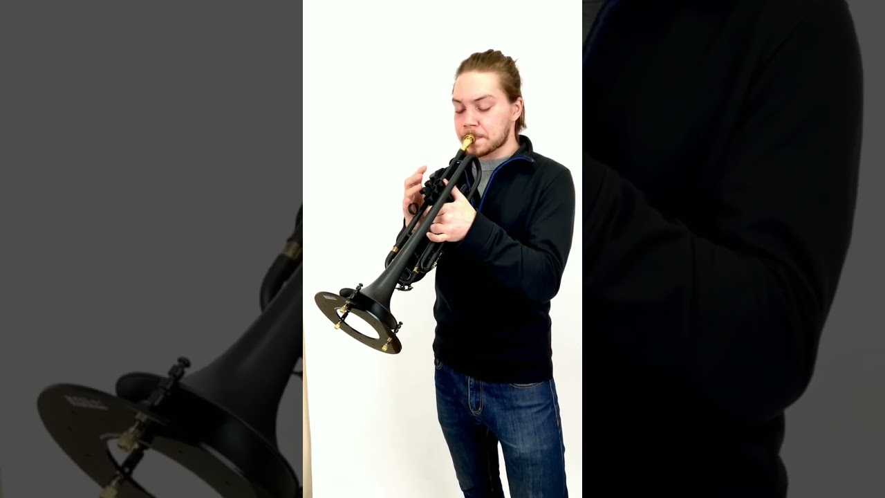 Trumpet Bach Stradivarius 180 37 ML Customized by KGUmusic + KGUmusic Trumpet Deflector