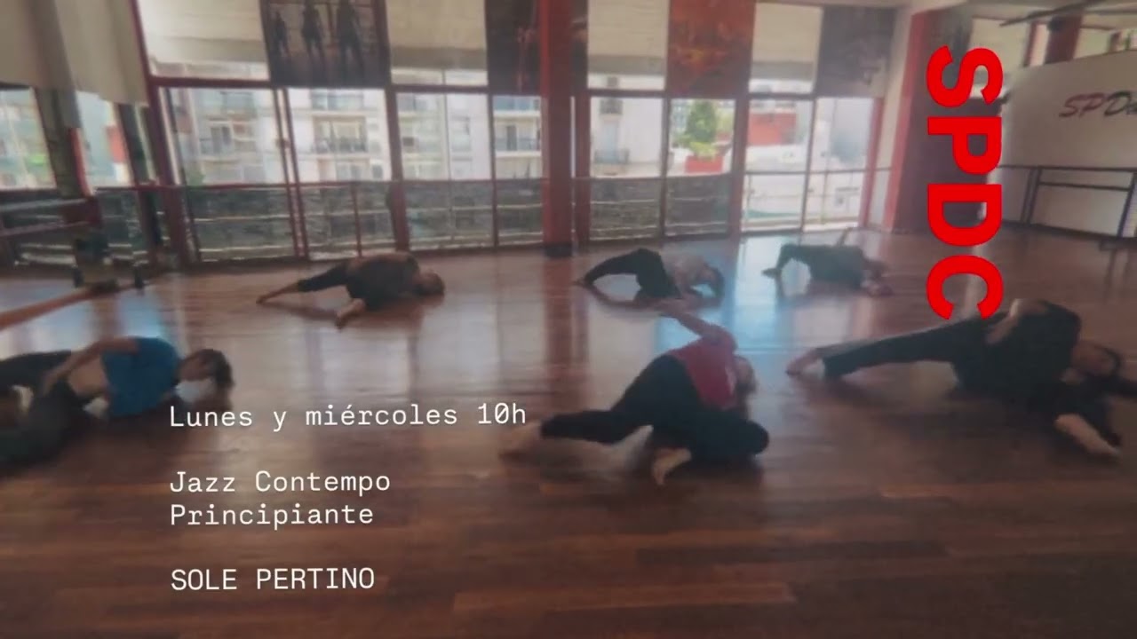 Coreo de clases de danzas adultos principiantes. Jazz contemporáneo en Palermo