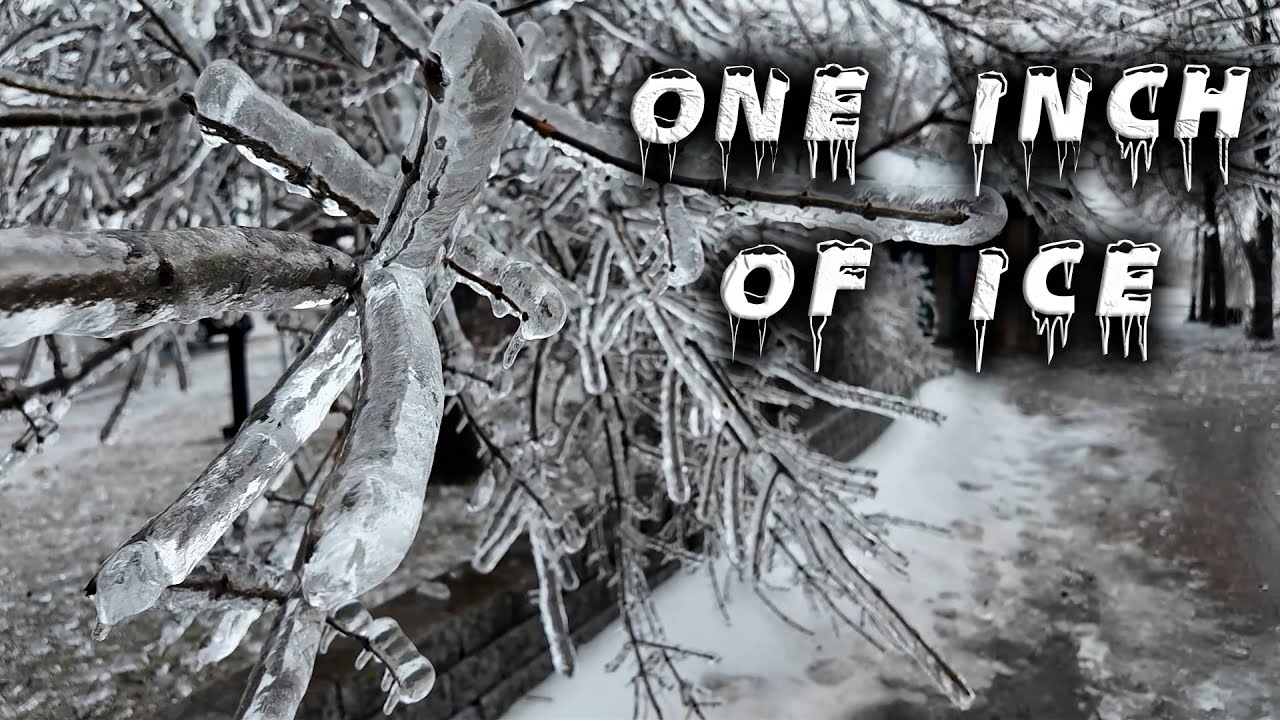 Ice Storm Cripples Barnes County, North Dakota #NDWX