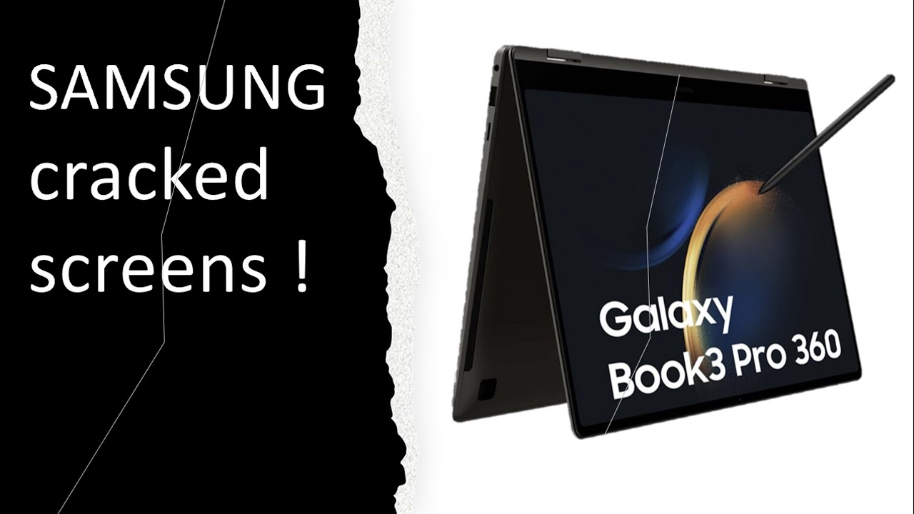 Samsung cracked screens