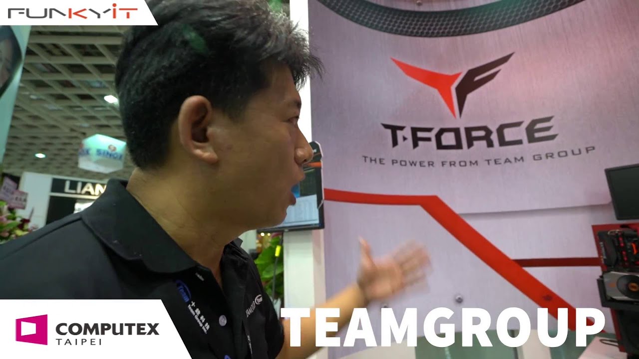 TeamGroup - Overclocking T-Force Gaming Range - Computex 2016 with Funkykit.com