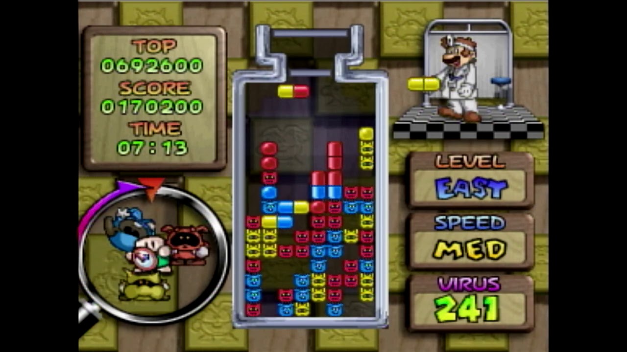 GC版ドクターマリオ ウイルス1000匹RTA Dr MARIO64 1000Viruses 31:19