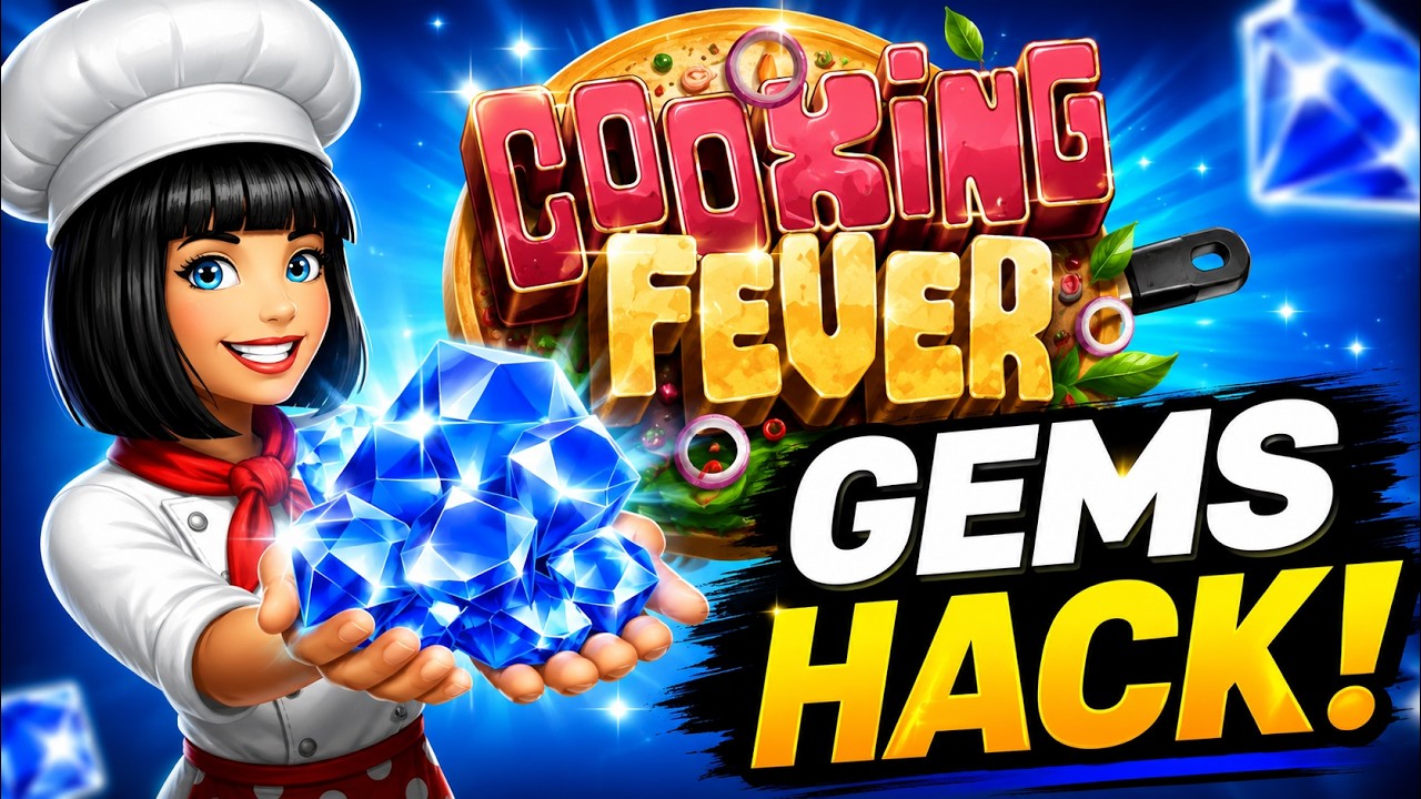 Cooking Fever Unlimited Coins & Gems Cheat Method Updated!!