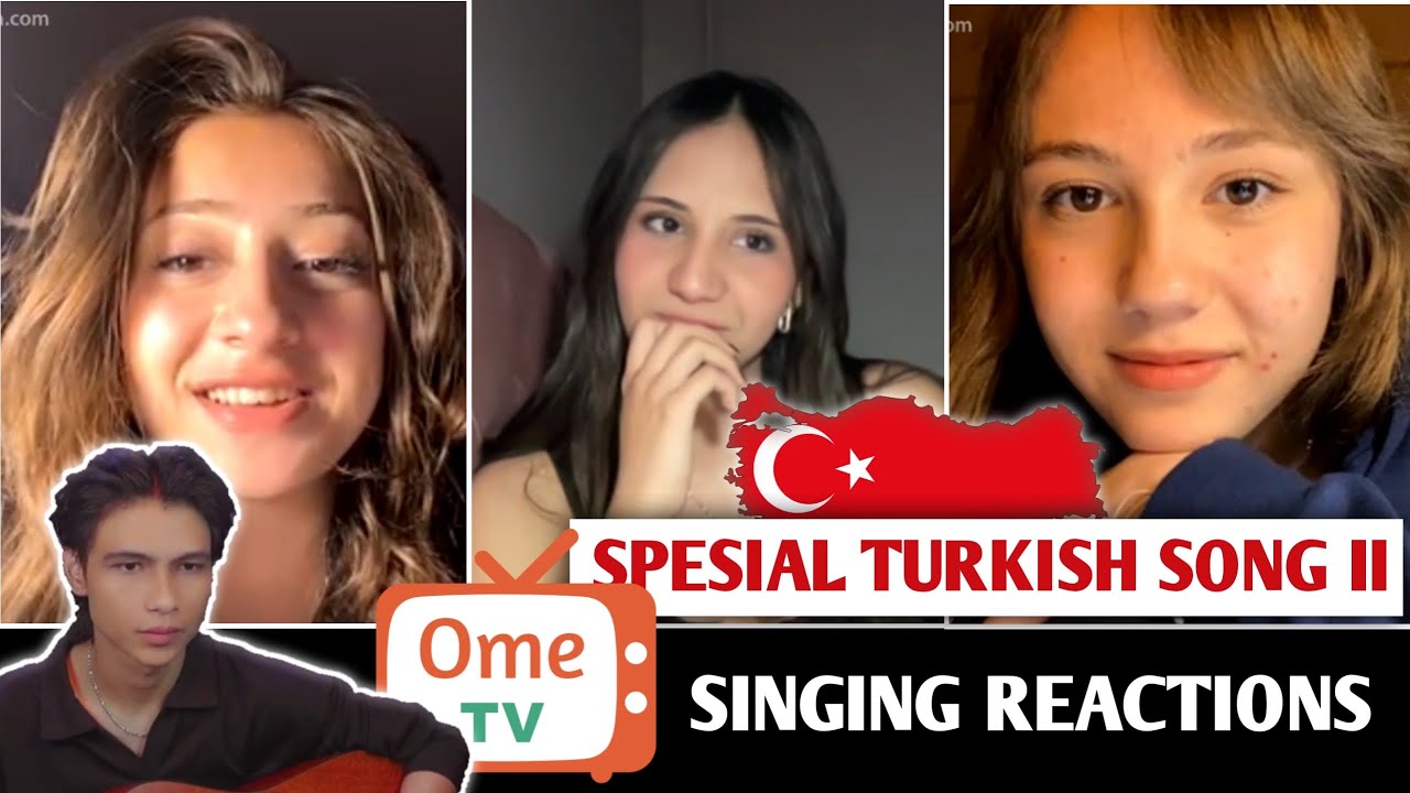 Reaksi Cewek cewek TURKI ketika mendengar cowok Indonesia nyanyi lagu Turki, Meleleh semua Wkwk