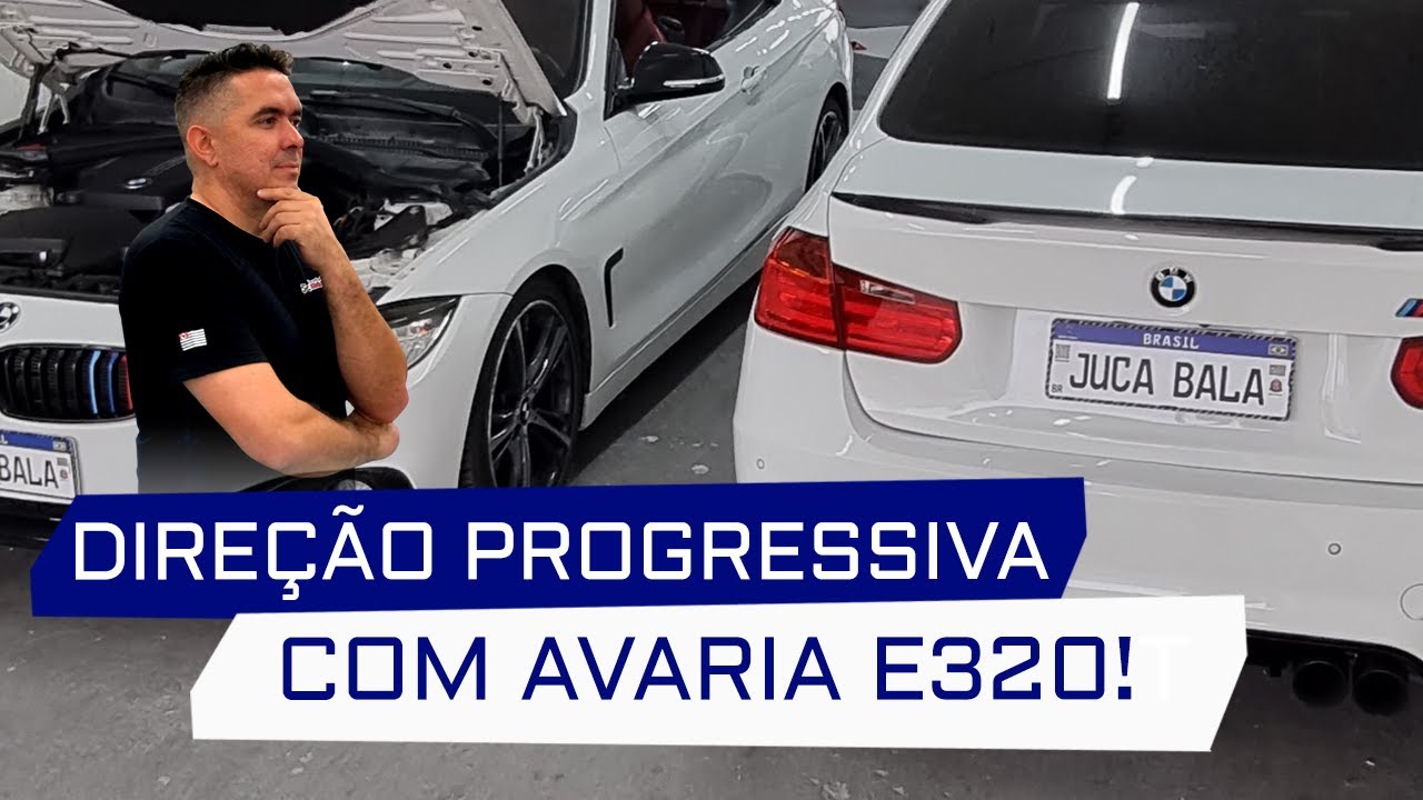 Avaria na direção progressiva Mercedes Benz E320