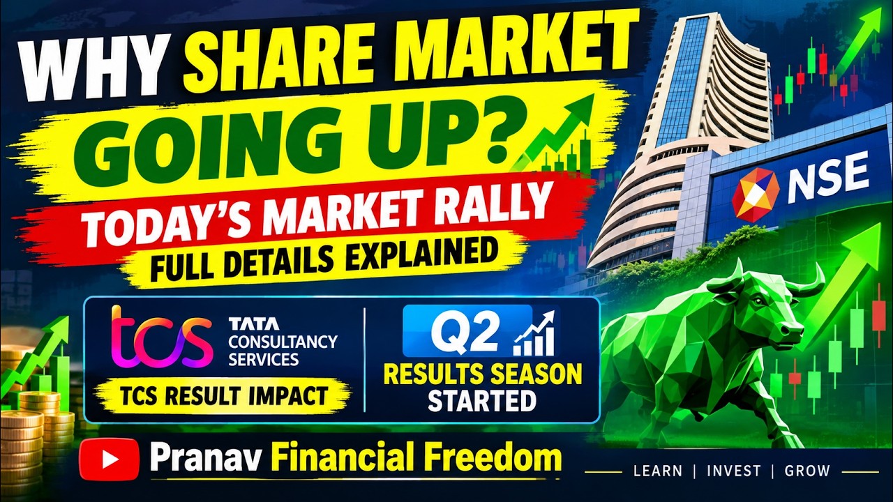 Nifty 50 & Sensex Rally 🔥 Stock Market Today | Full Details Explained