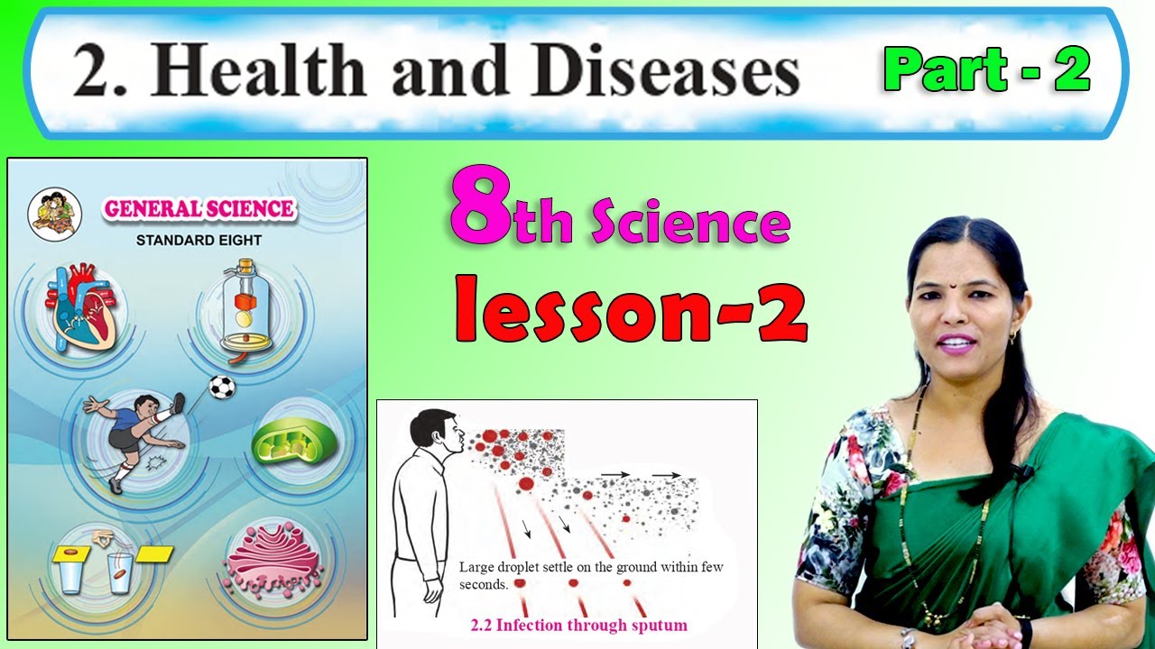 8th Science | Chapter 2 | Health and Diseases | Part 2 | Maharashtra Board