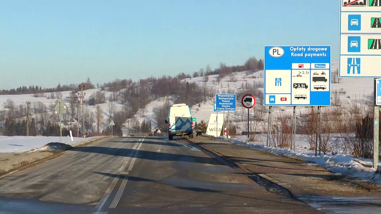 Polsko- słowackie przejście graniczna w Suchej Horze