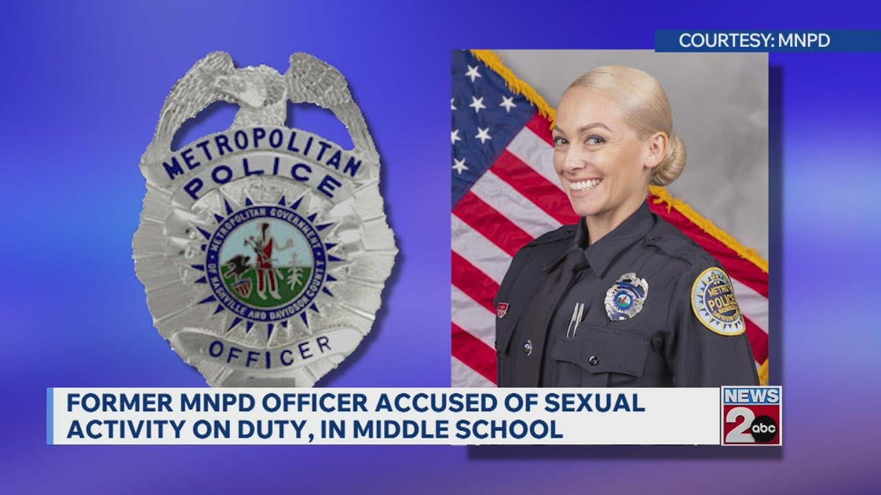 Former Metro police officer accused of sexual activity on duty, in middle school