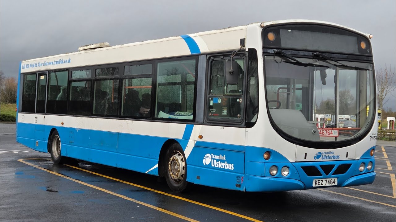 Ex Ulsterbus Scania Solar 2464 Enters Preservation.