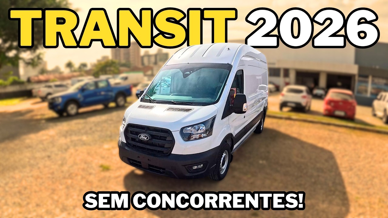 Ford Transit 2026: O Furg&atilde;o Ideal para o Seu Neg&oacute;cio?