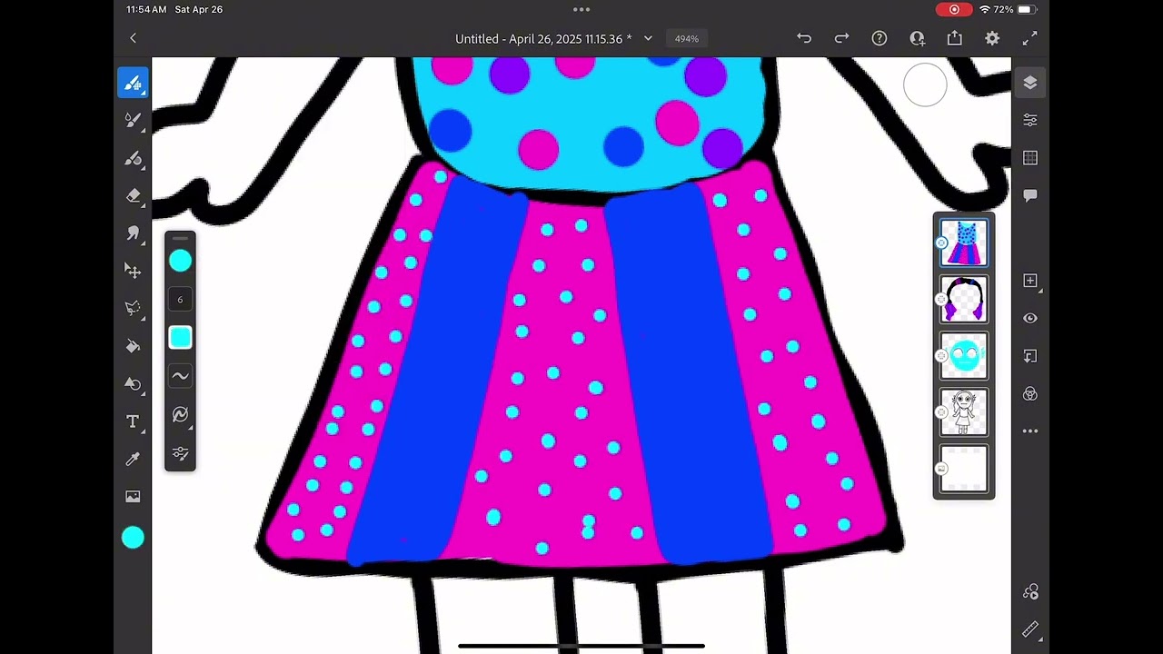 Speed Drawing my Dandy’s World oc!