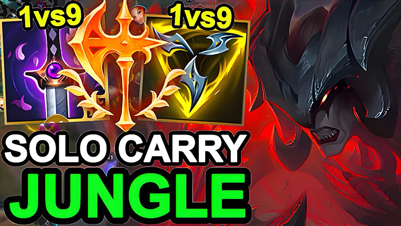 Wild Rift China Aatrox Jungle - 21KILL Carry - Sovereign Solo Rank Gameplay - Solo Carry Build Runes