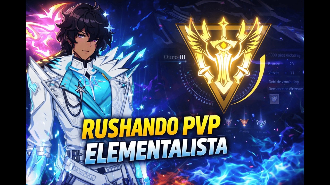 Elementalist in PVP! Rushing Ranked in Crystal of Atlan