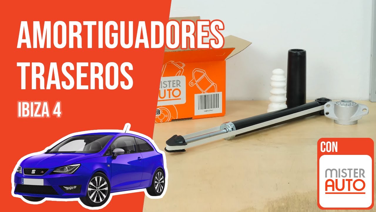 Cómo cambiar los amortiguadores traseros Ibiza 4 ➿