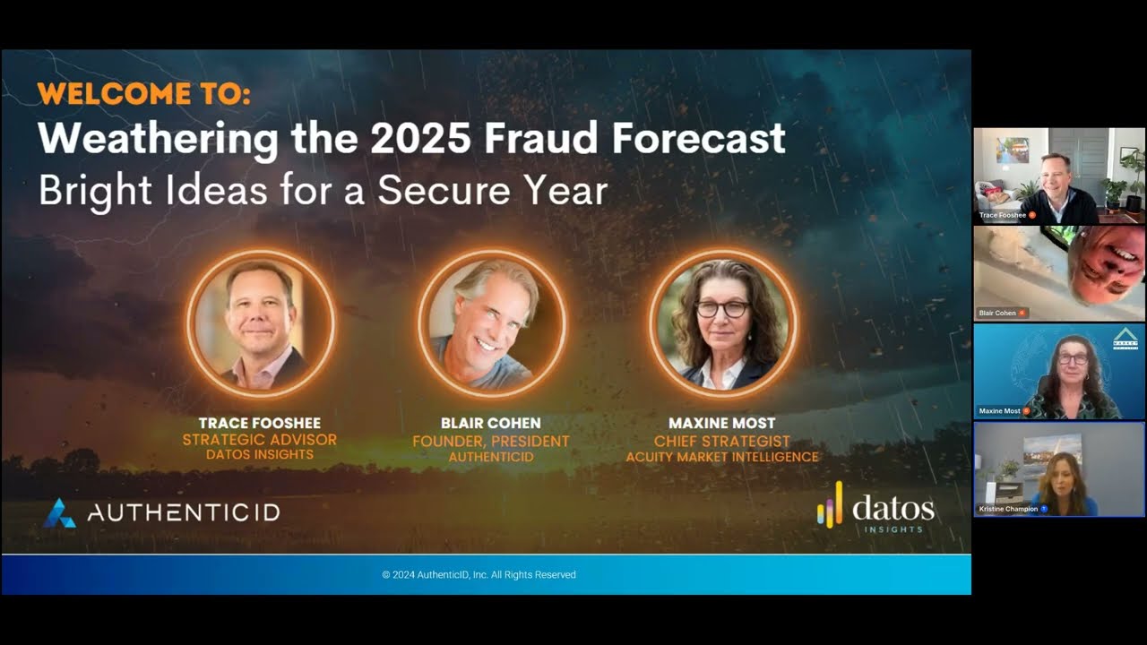 Weathering the 2025 Fraud Forecast: Bright Ideas for A Secure Year
