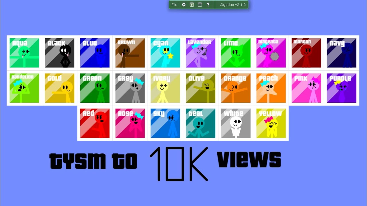 Character's Icon timelapse (Full Characters)