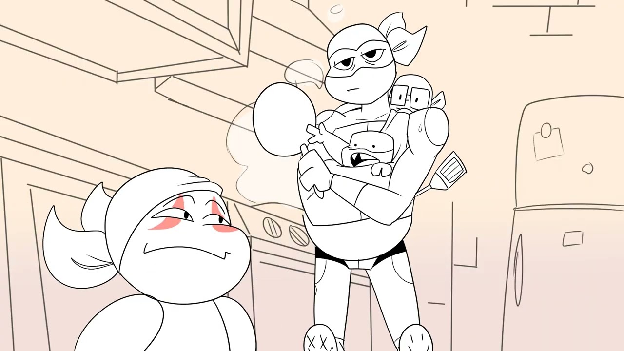 Baby blues joke - rottmnt animatic