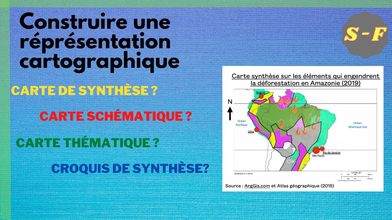 SF#4 :Comment construire une représentation cartographique ?