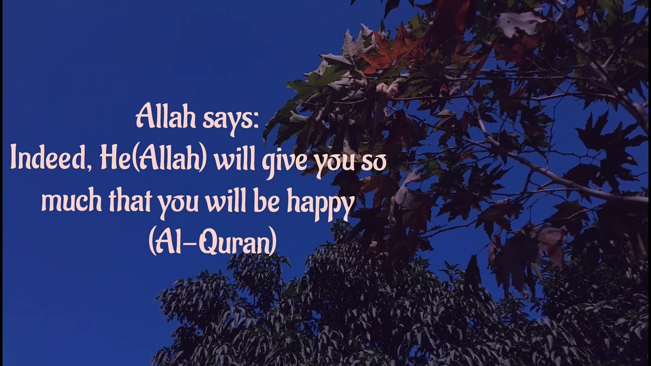 Allah will give you more than you asked for