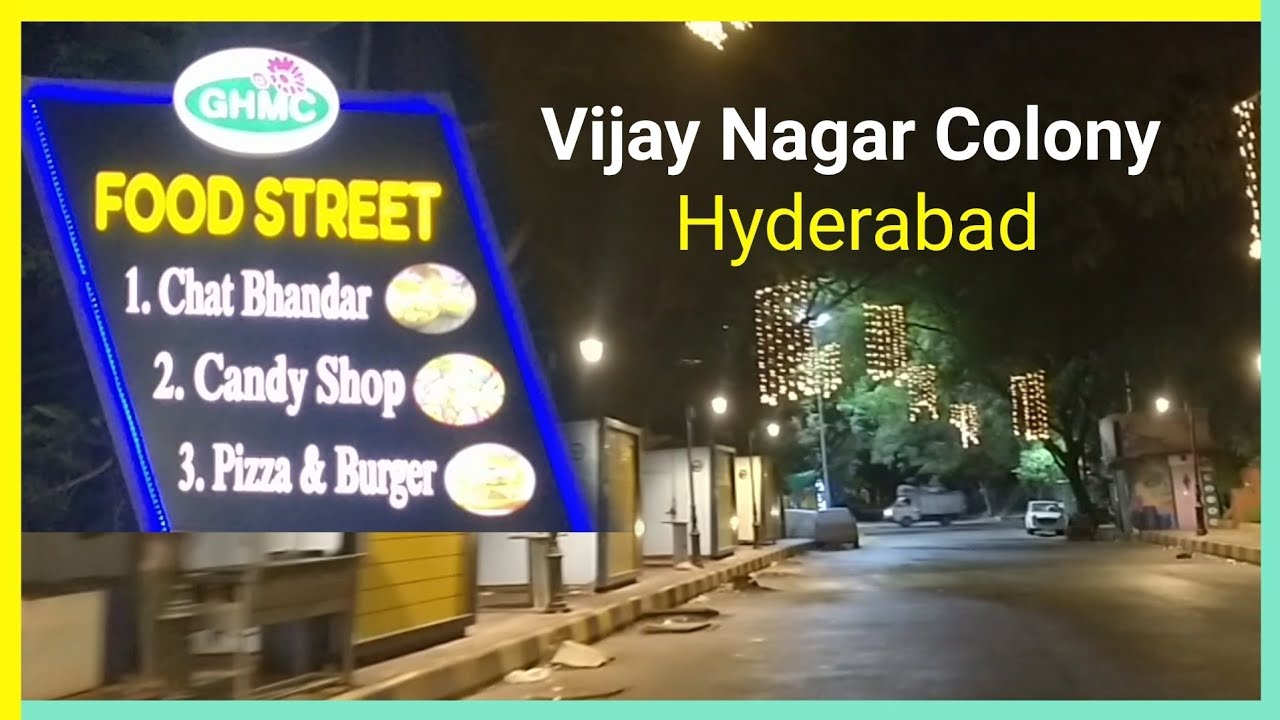 GHMC STREET FOOD | Newly OPEN Vijay Nagar Colony Hyderabad
