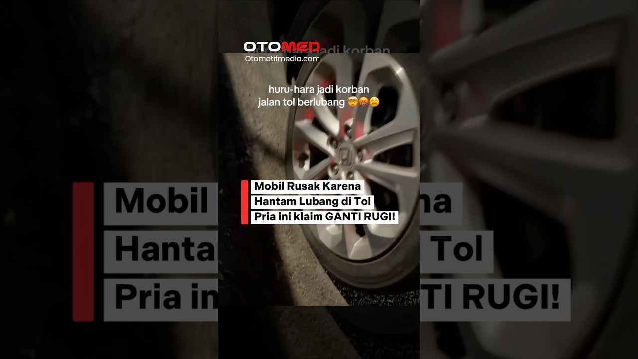 Pria Ini Kasih Paham Proses Ganti Rugi Akibat Lubang Jalan Tol #gantirugi #jalantol #tolberlubang