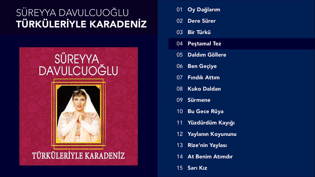 Peştamal Tez - S&uuml;reyya Davulcuoğlu
