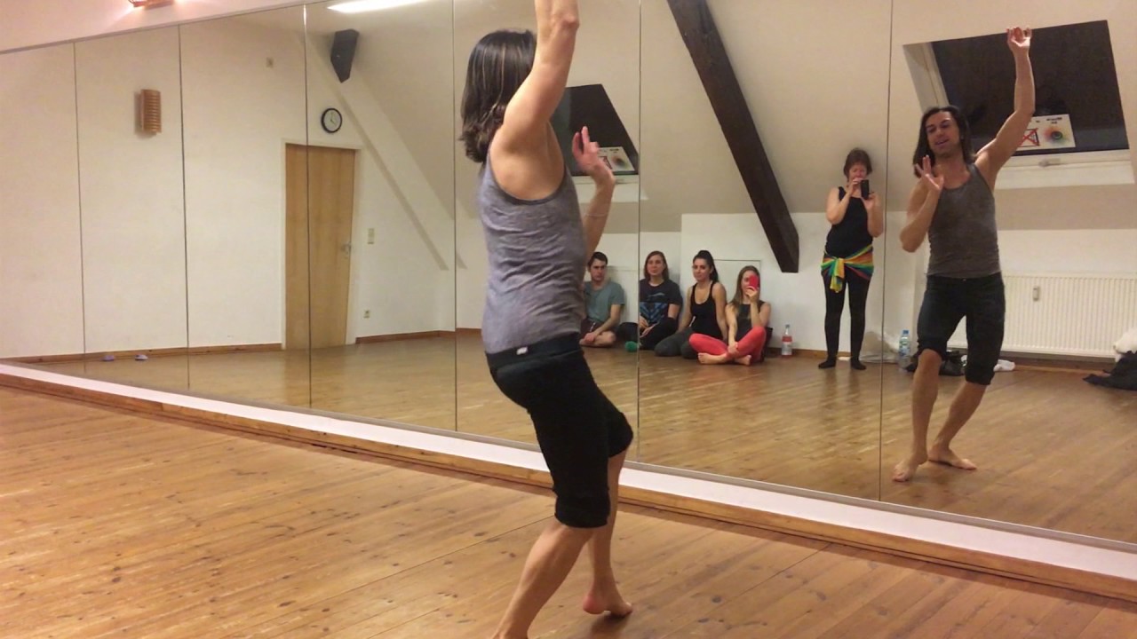 Bauchtanz lernen Mittelstufe Gencebay Oryantal Choreographie Anfang mit Zadiel
