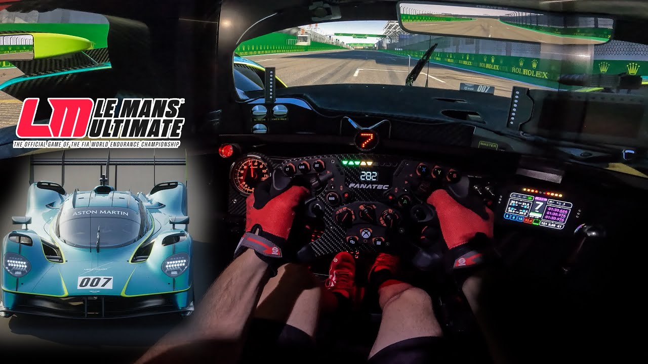 Le Mans Ultimate V1.0  - Valkyrie AMR-LMH Onboard PURE SOUND @Interlagos🇧🇷 | Fanatec DD Pro