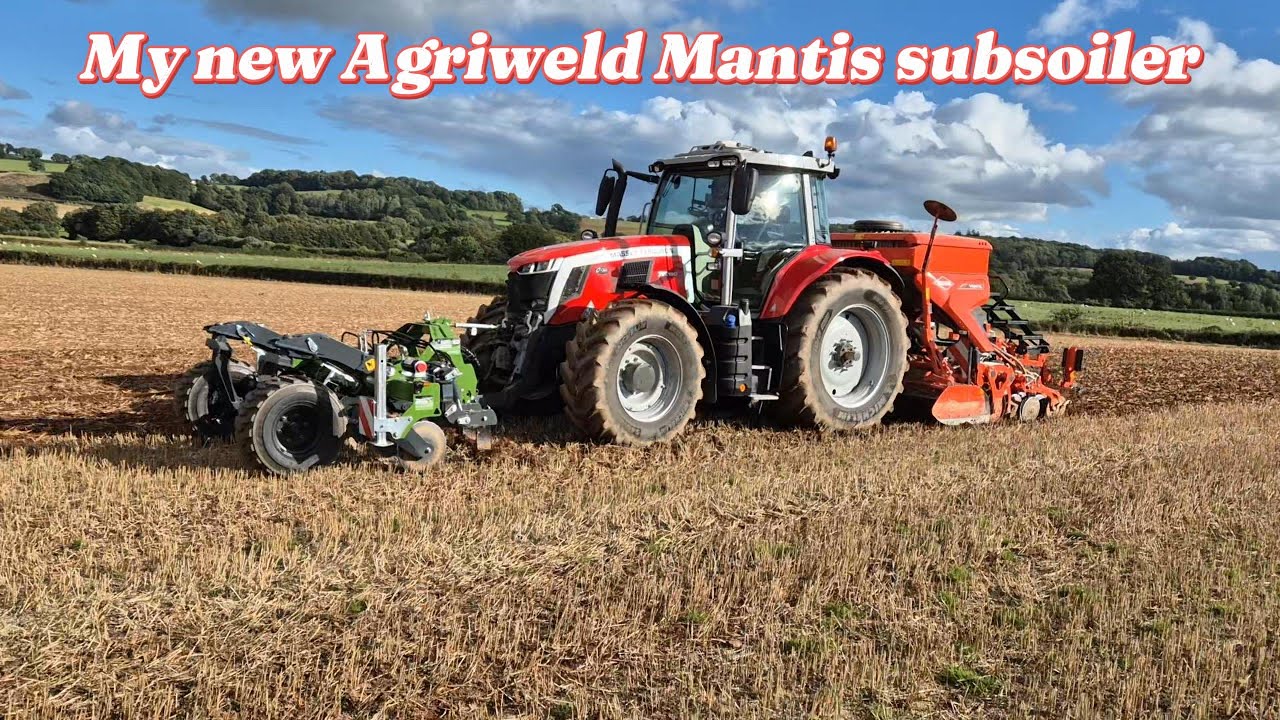My new Agriweld Mantis subsoiler#farming
