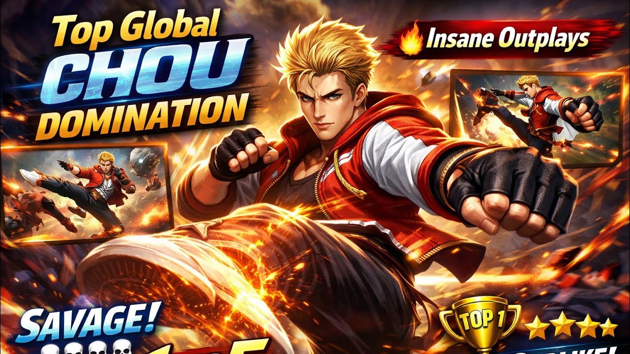 Top Global Chou Domination 🔥 | Insane Outplay