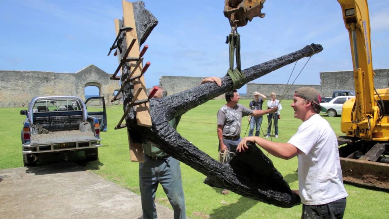 Relocating the HMS Sirius museum Norfolk Island