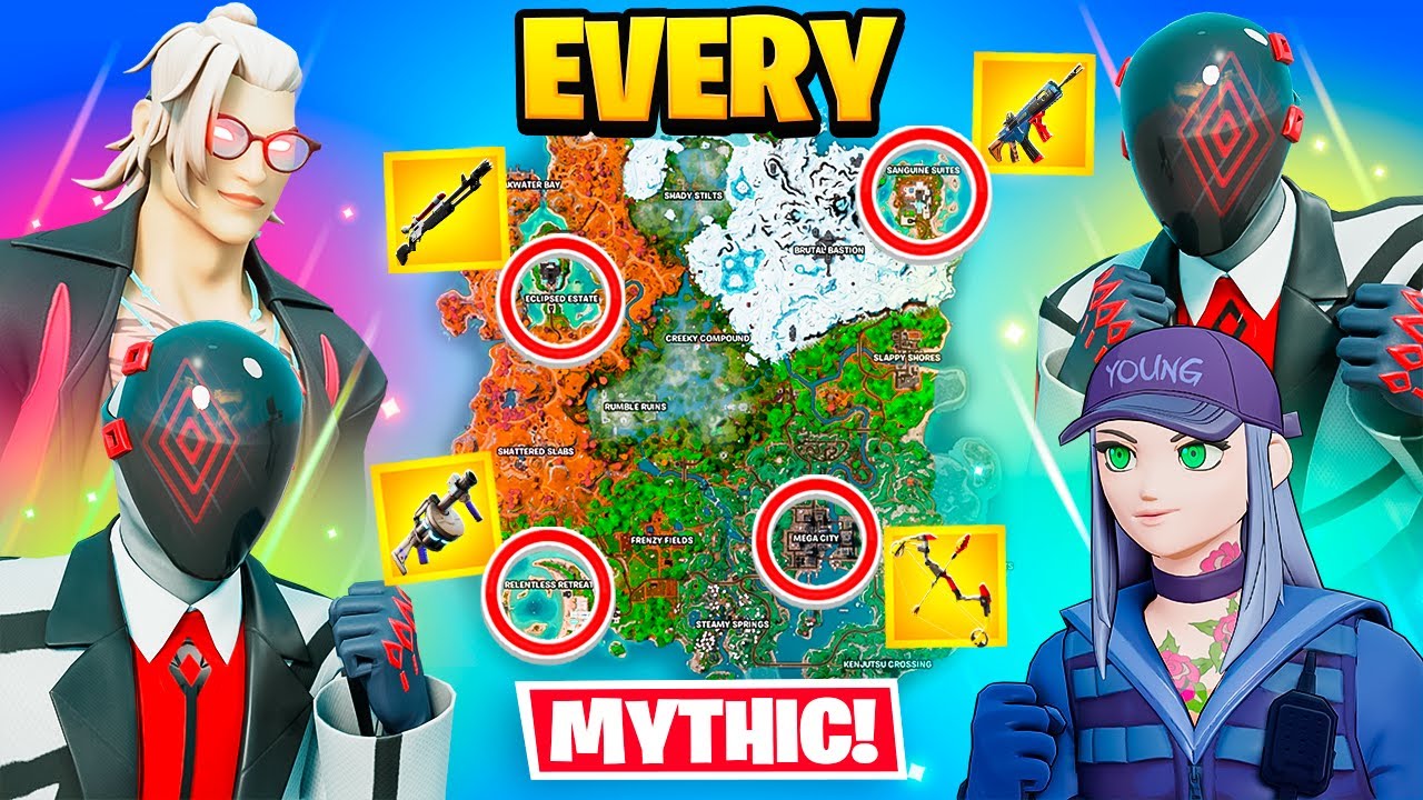 THE *MYTHIC* 4 CORNER CHALLENGE! (Season 4)