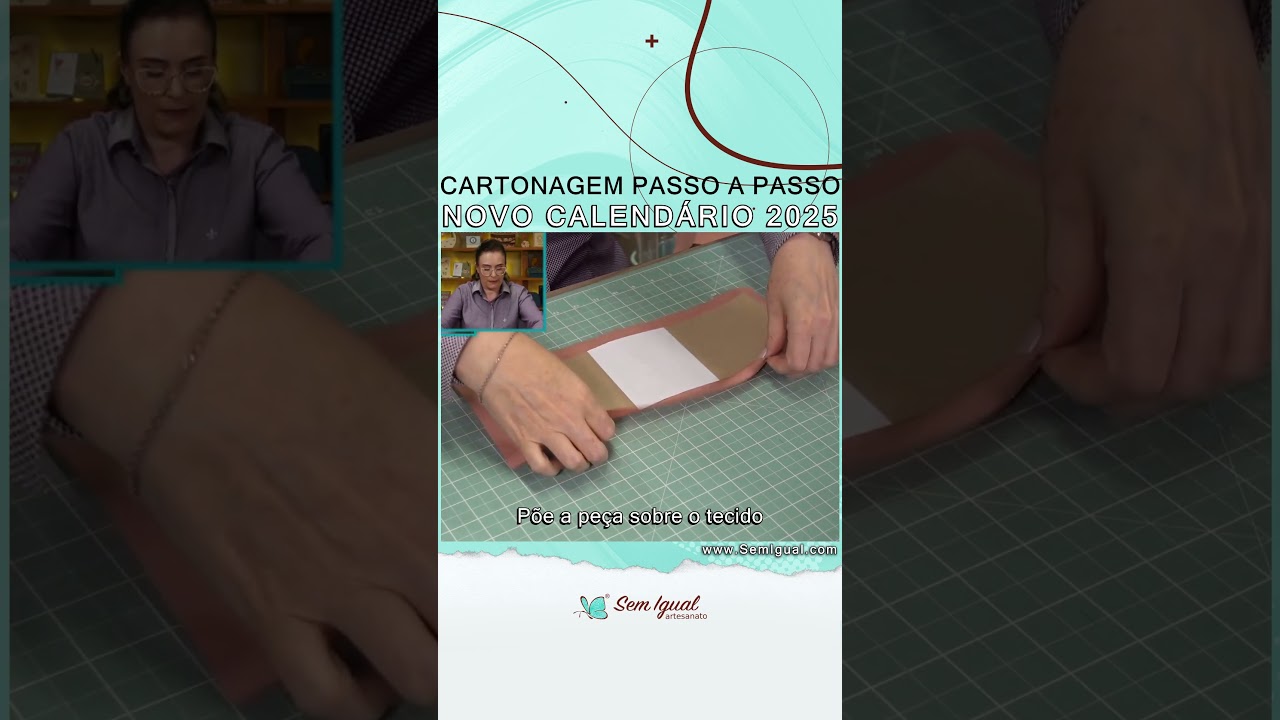 NOVO CALEND&Aacute;RIO 2025 Parte 4 - Cartonagem PASSO A PASSO #calendarios #2025 #passoapasso  #cartonagem